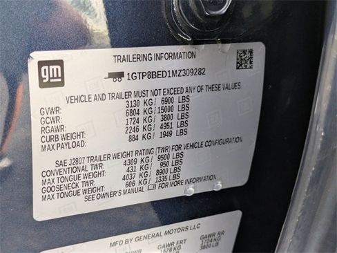 Used 2021 GMC Sierra 1500 SLE w/ Preferred Package image 36