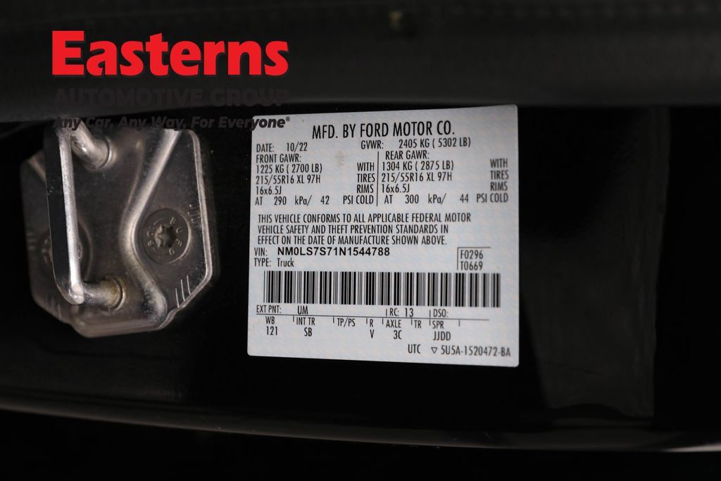Used 2022 Ford Transit Connect XL w/ CNG/LPG Engine Prep Package FWD image 34