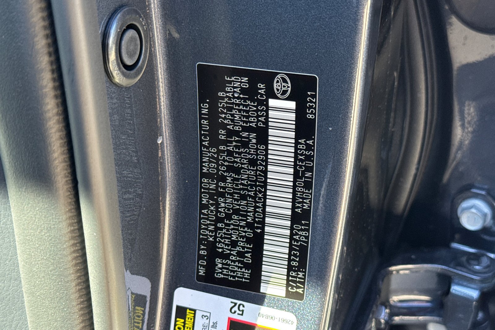 Used 2026 Toyota Camry SE w/ Multimedia Upgrade Package FWD image 26