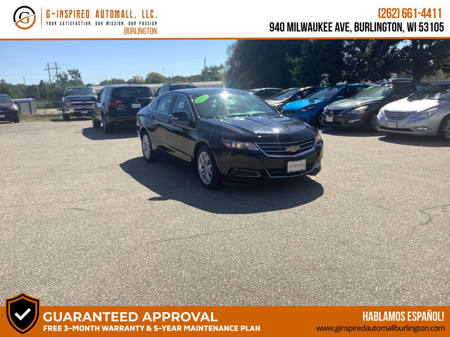 Used 2017 Chevrolet Impala LT FWD image 1