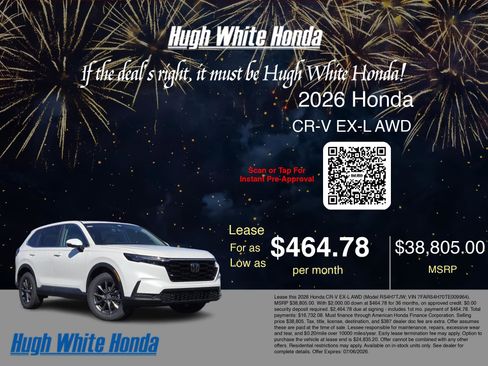New 2026 Honda CR-V EX-L image 3