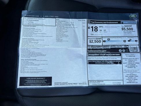 Used 2019 Land Rover Range Rover Supercharged image 29