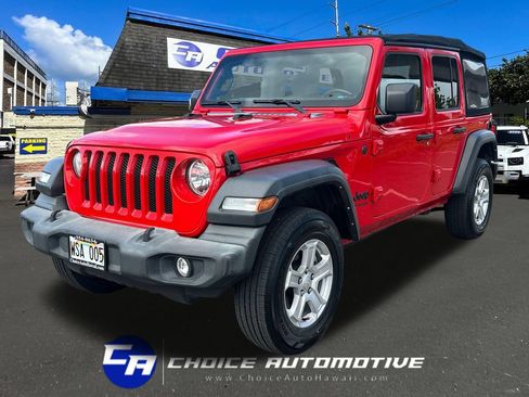 Used 2022 Jeep Wrangler Unlimited Sport AWD/4WD image 1