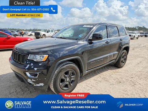 Used 2017 Jeep Grand Cherokee Laredo RWD image 1