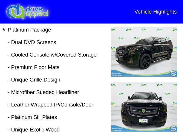 Used 2017 Cadillac Escalade Platinum AWD/4WD image 12