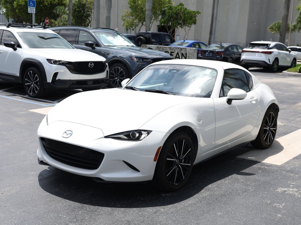 Certified 2025 MAZDA MX-5 Miata RF Grand Touring w/ Weather Package RWD image 2