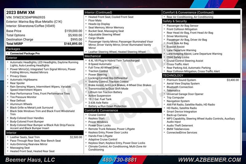 Used 2023 BMW XM AWD/4WD image 3