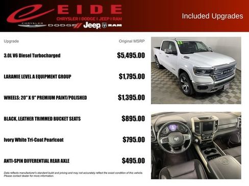 Used 2022 RAM 1500 Laramie AWD/4WD image 13