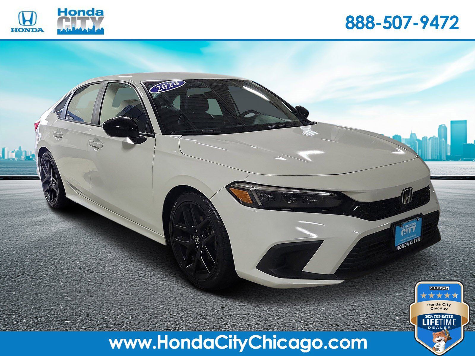 Used 2024 Honda Civic Sport image 1
