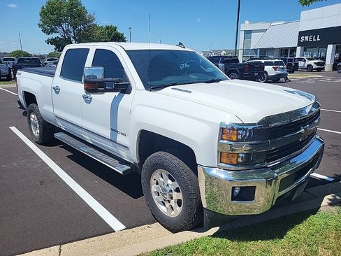 Used 2015 Chevrolet Silverado 3500 LTZ w/ Duramax Plus Package AWD/4WD image 2