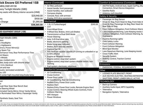 New 2025 Buick Encore GX Preferred image 4