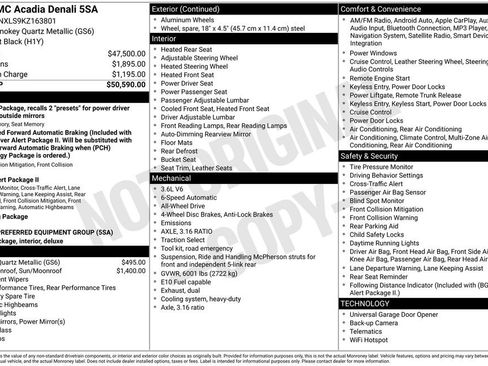 Used 2019 GMC Acadia Denali image 44