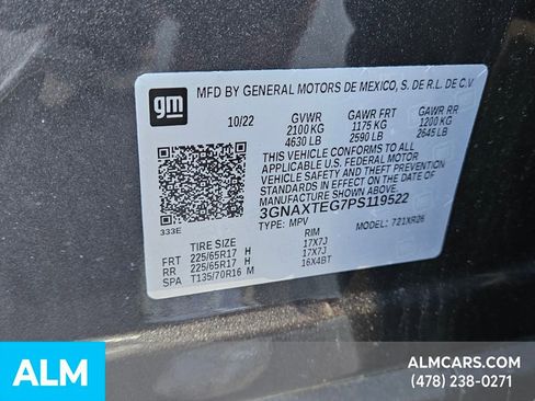 Used 2023 Chevrolet Equinox LT w/ LPO, Floor Liner Package image 13