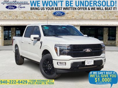 New 2025 Ford F150 Platinum w/ Equipment Group 702A High