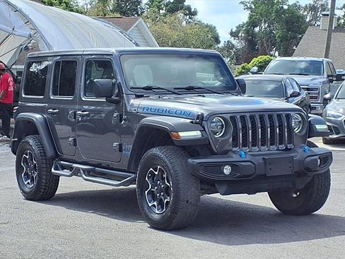 Used 2021 Jeep Wrangler Unlimited Rubicon 4xe w/ Cold Weather Group image 1