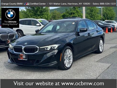 Certified 2023 BMW 330i xDrive Sedan w/ Driving Assistance Package AWD/4WD image 1
