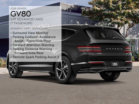 New 2026 Genesis GV80 2.5T Advanced AWD/4WD image 36