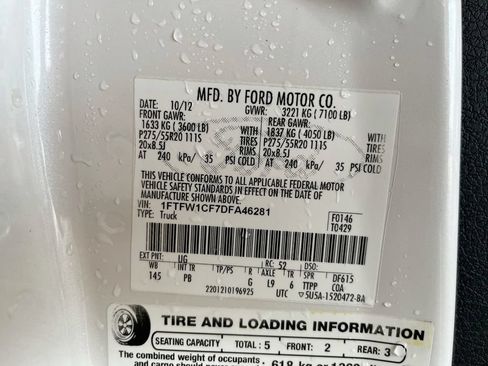 Used 2013 Ford F150 Platinum RWD image 35