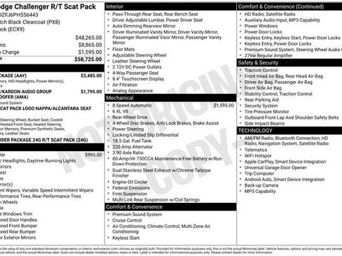 Used 2023 Dodge Challenger R/T Scat Pack w/ Plus Package RWD image 2