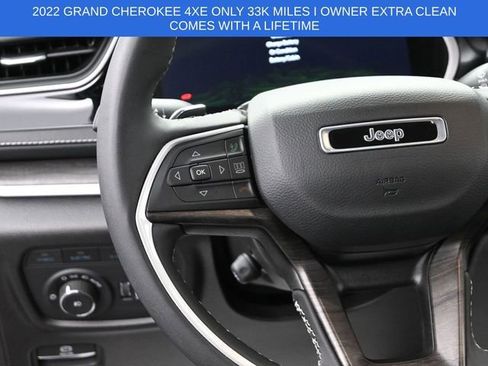 Used 2022 Jeep Grand Cherokee Limited 4xe w/ Luxury Tech Group II image 27