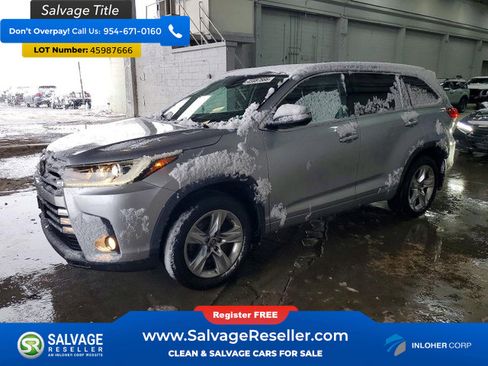 Used 2017 Toyota Highlander Limited AWD/4WD image 1