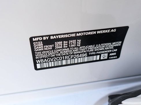 Used 2024 BMW 840i Gran Coupe w/ Driving Assistance Package RWD image 57