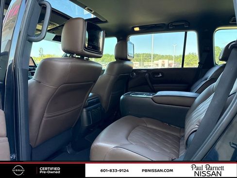 Certified 2022 Nissan Armada Platinum w/ Captain's Chairs Package image 37