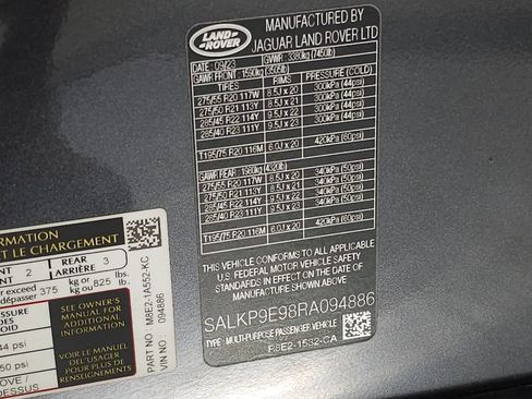 Certified 2024 Land Rover Range Rover SE AWD/4WD image 44