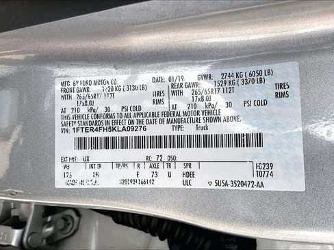 Used 2019 Ford Ranger XLT w/ FX4 Off-Road Package image 33