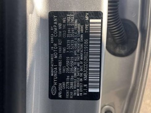 Certified 2024 Hyundai Tucson SEL AWD/4WD image 20
