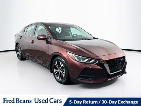 Used 2021 Nissan Sentra SV FWD image 1