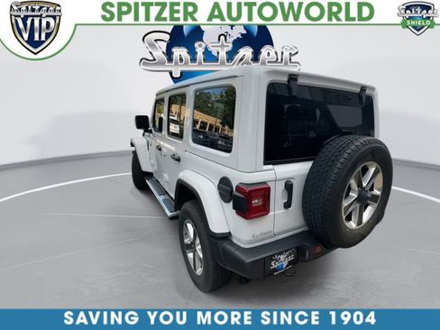 Used 2021 Jeep Wrangler Unlimited Sahara w/ LED Lighting Group AWD/4WD image 8