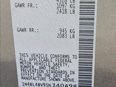 Certified 2025 Nissan Altima 2.5 S FWD image 25