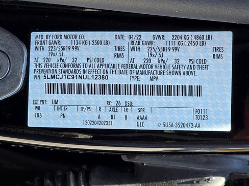 Used 2022 Lincoln Corsair FWD w/ Premium Package image 50