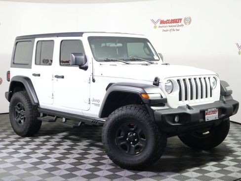 Used 2020 Jeep Wrangler Unlimited Sport AWD/4WD image 2