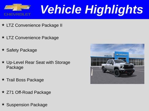 New 2026 Chevrolet Silverado 2500 LTZ w/ Trail Boss Package image 2