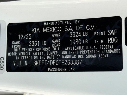 New 2026 Kia K4 LX image 26