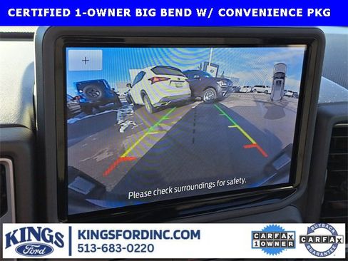 Certified 2022 Ford Bronco Sport Big Bend w/ Convenience Package image 14