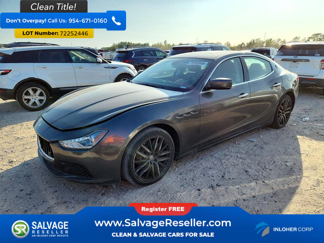 Used 2015 Maserati Ghibli S Q4 AWD/4WD image 1