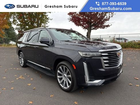Used 2022 Cadillac Escalade ESV Premium Luxury Platinum image 1