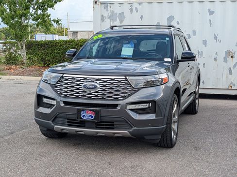 Certified 2020 Ford Explorer Platinum w/ Premium Technology Package AWD/4WD image 7