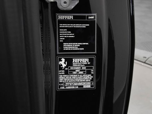 Certified 2021 Ferrari 812 GTS image 65