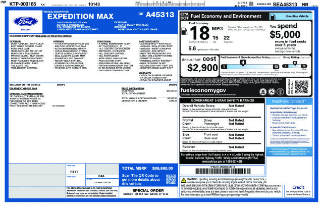 Used 2025 Ford Expedition Max Active AWD/4WD image 5