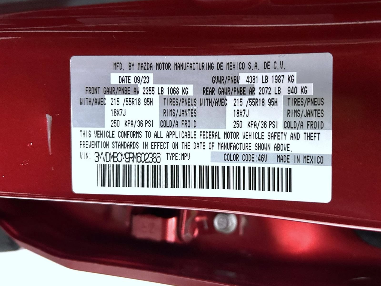 Certified 2024 MAZDA CX-30 AWD 2.5 S w/ Preferred Package image 25