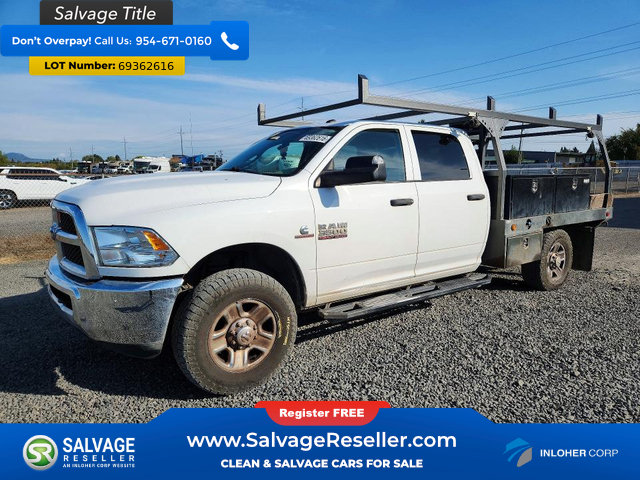 Used 2018 RAM 3500 Tradesman w/ Chrome Appearance Group AWD/4WD image 1