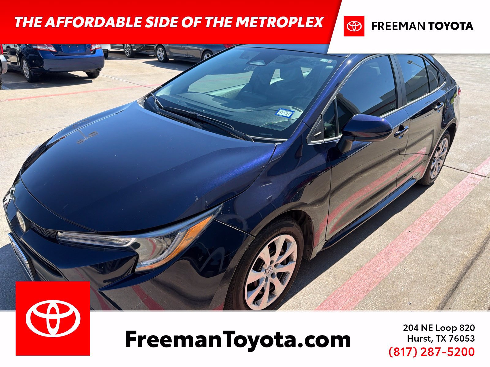 Used 2023 Toyota Corolla LE FWD image 1