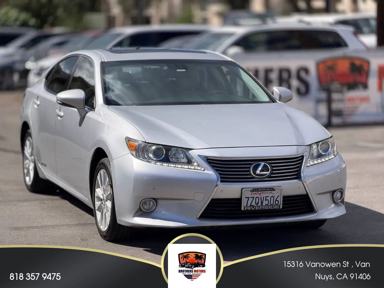 Used 2014 Lexus ES 300h w/ Premium Package w/Bamboo Trim FWD image 53
