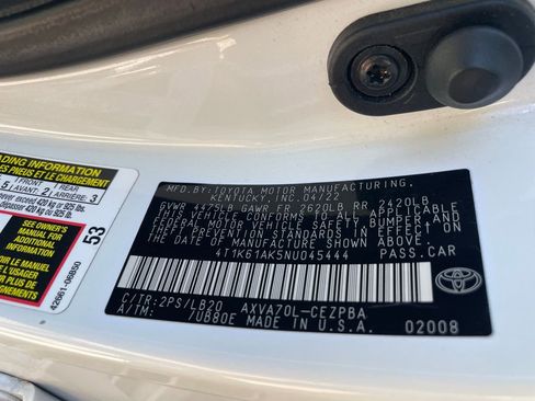 Used 2022 Toyota Camry XSE w/ Navigation Package image 13