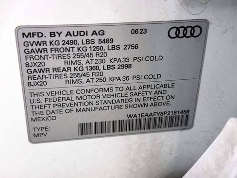 Certified 2023 Audi Q5 2.0T Premium Plus w/ Premium Plus Package AWD/4WD image 38