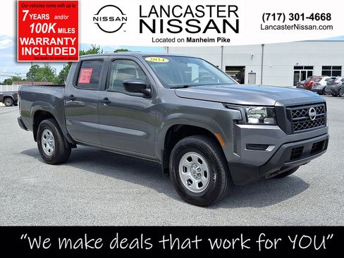 Certified 2024 Nissan Frontier S w/ Technology Package AWD/4WD image 1